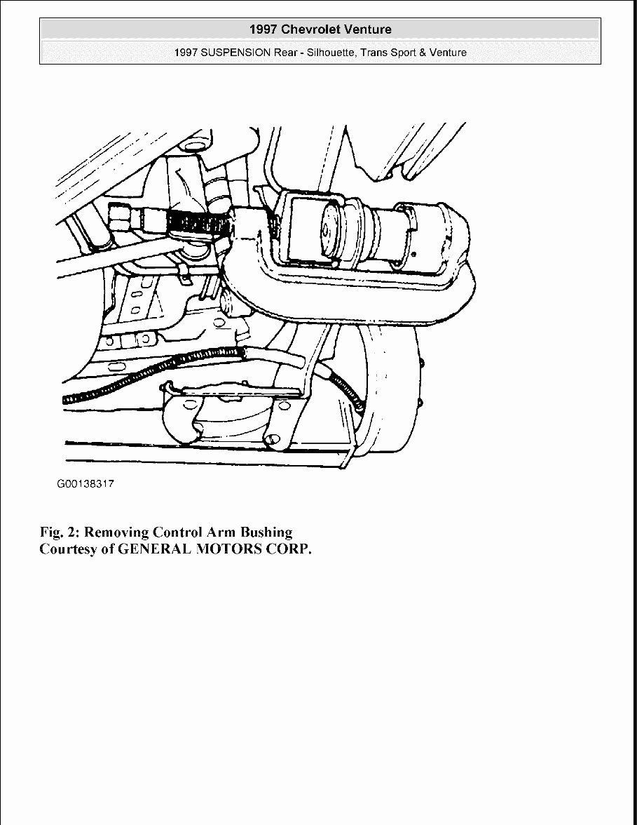 2003 Oldsmobile Silhouette Service & Repair Manual Software preview img 4