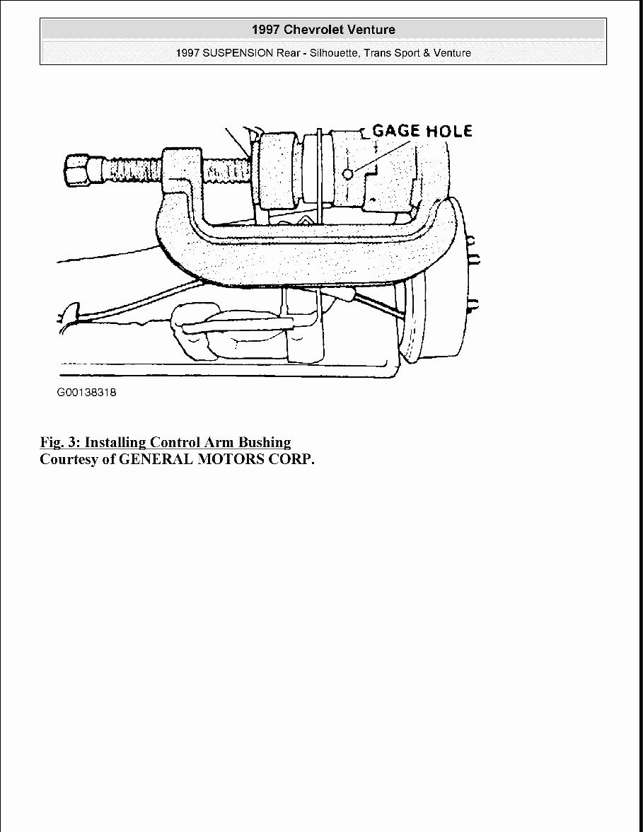 2003 Oldsmobile Silhouette Service & Repair Manual Software preview img 5