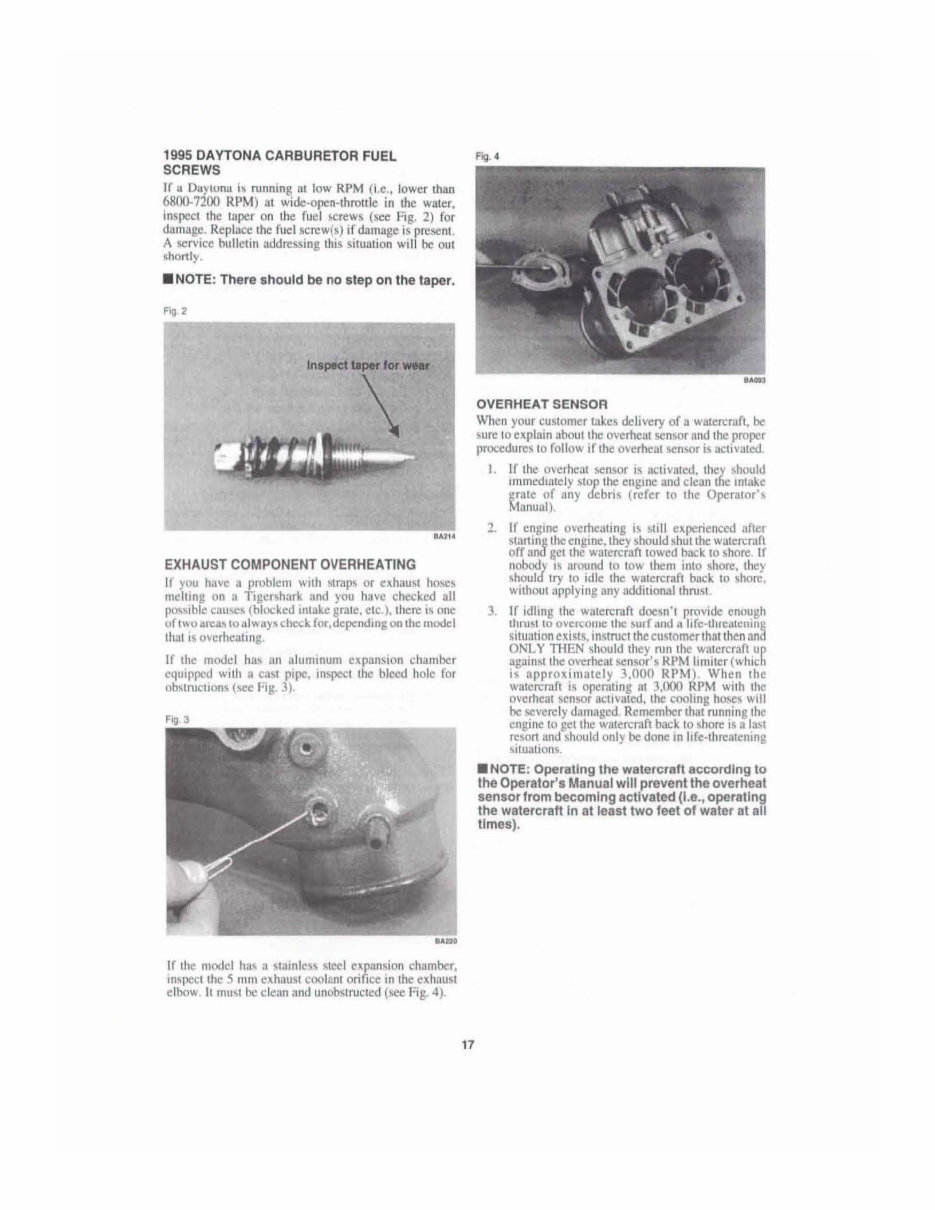 1994 Arctic Cat Tigershark PWC Watercraft Factory Service Manual Barracuda Daytona Monte Carlo 640 Montego 650 Montego Deluxe 65 preview img 10