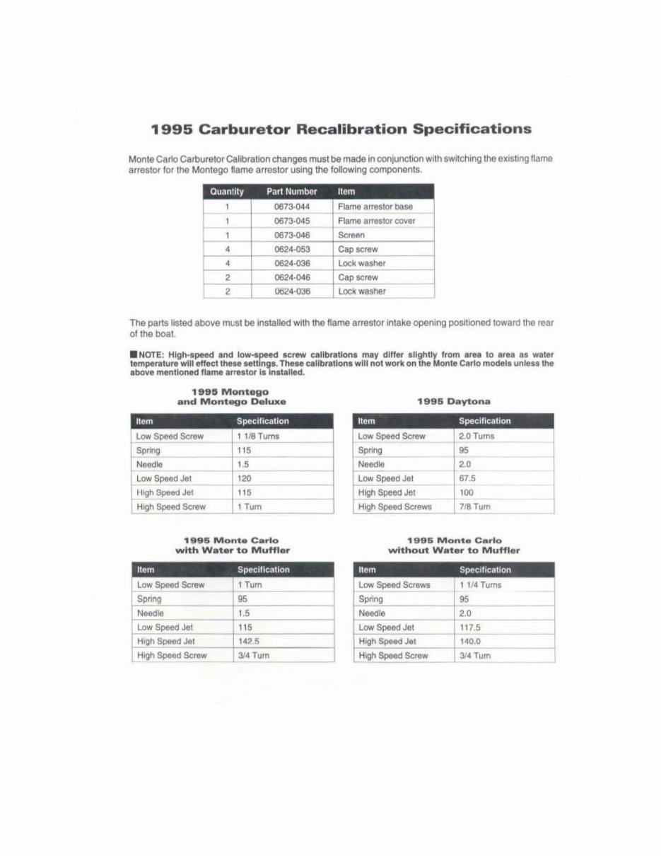 1994 Arctic Cat Tigershark PWC Watercraft Factory Service Manual Barracuda Daytona Monte Carlo 640 Montego 650 Montego Deluxe 65 preview img 3