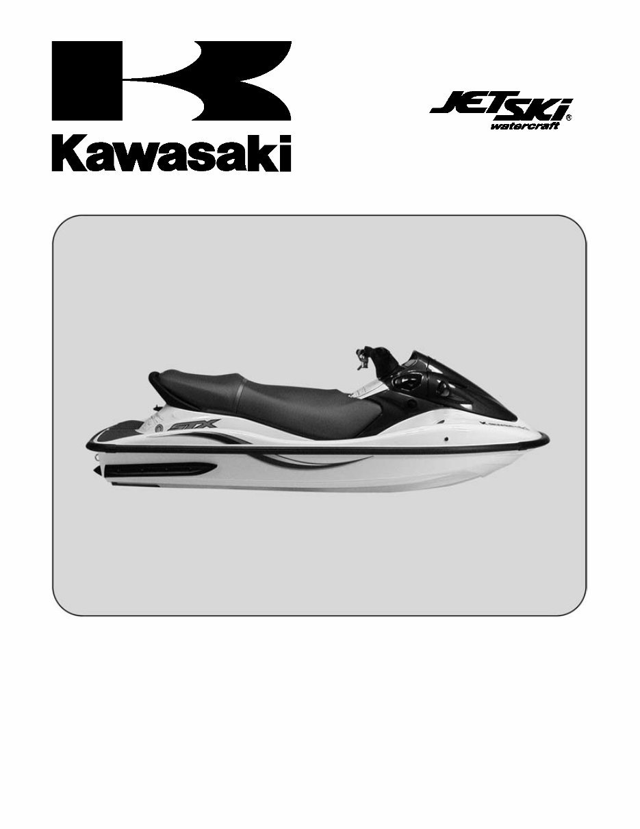 2003 Kawasaki JT900 STX JetSki Watercraft Repair Manual preview img 1