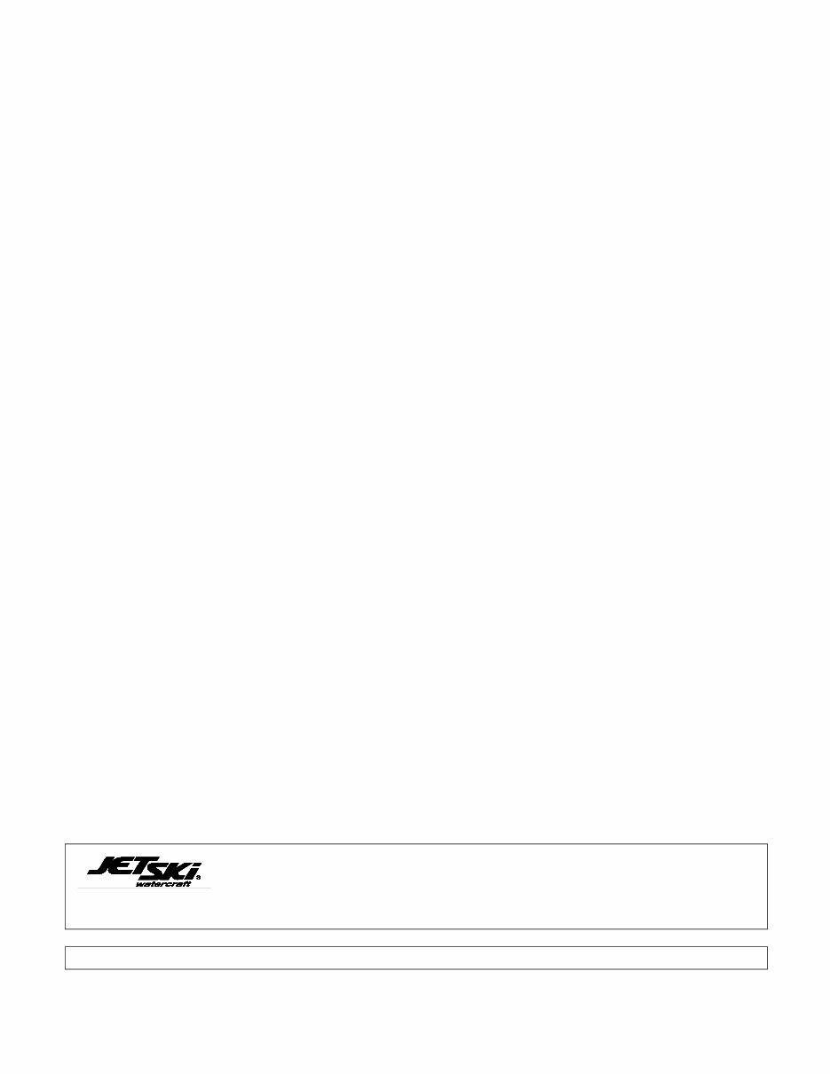 2003 Kawasaki JT900 STX JetSki Watercraft Repair Manual preview img 2