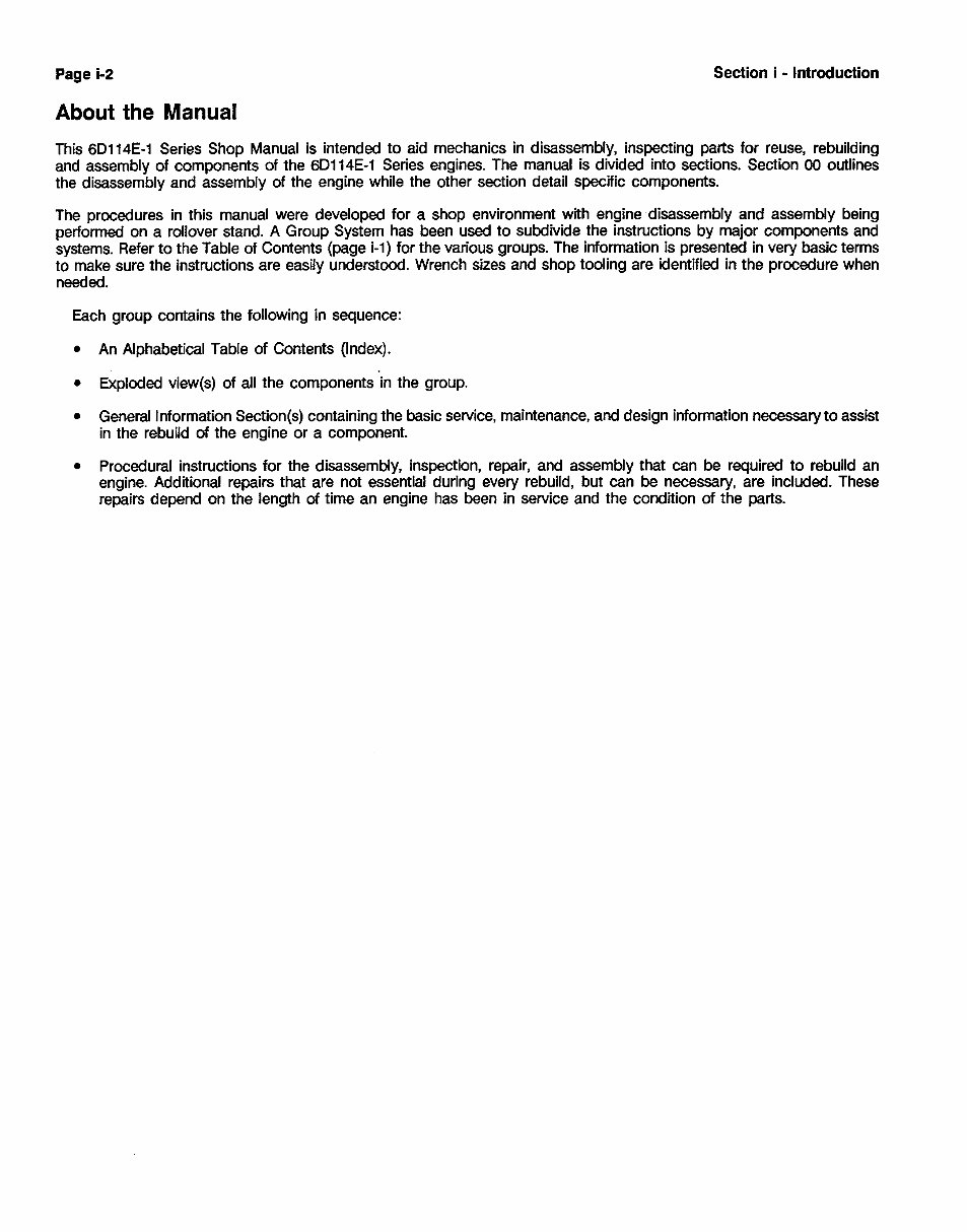 KOMATSU S6D114E-1, SA6D114E-1, SAA6D114E-1 Series Engine Shop Manual & Toubleshooting and Repair Manual preview img 10