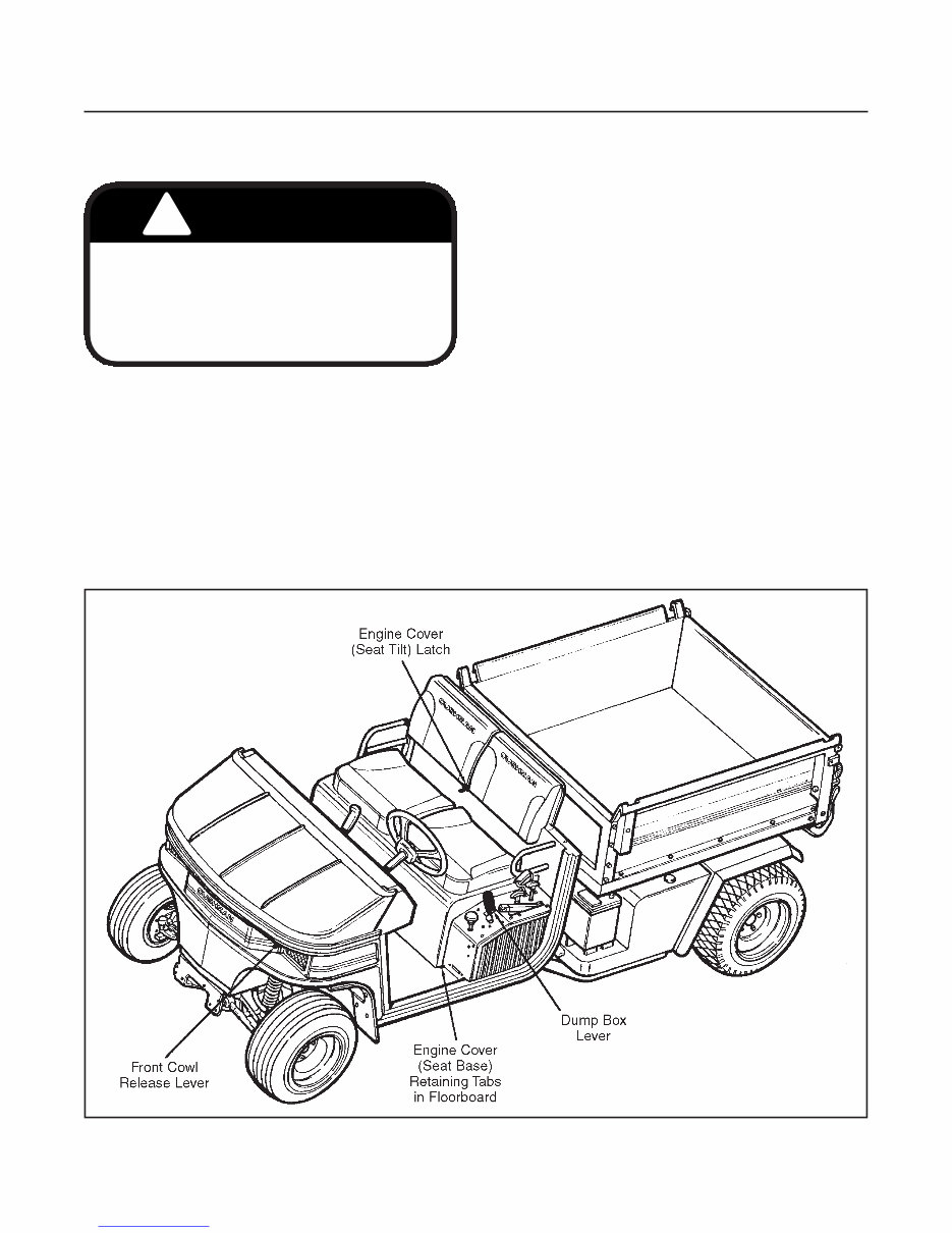 Cushman Turf-Truckster Golf Carts OEM Service & Repair Manual preview img 7