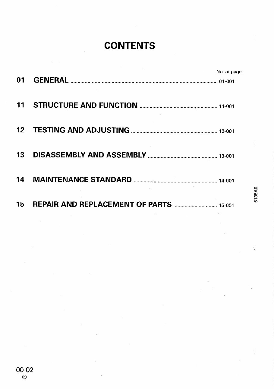 Komatsu S6D110-1 SA6D110-1 Diesel Engine Service Repair Workshop Manual preview img 2