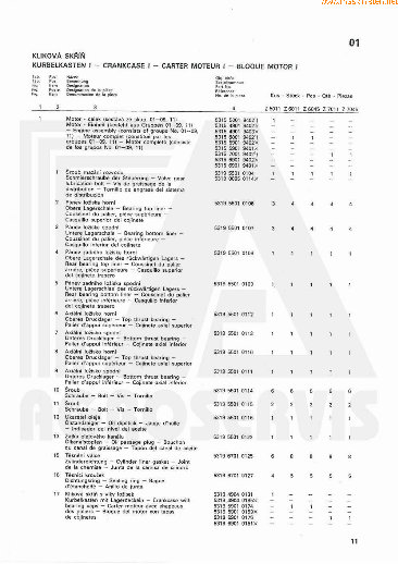 Zetor Tractor 5011/6011/6045/7011/7045-Parts Catalog Manual preview img 2