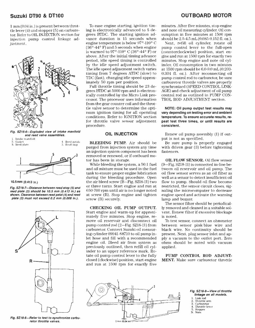 Suzuki Outboard DT90 DT100 DT115 DT140 DT150 DT150SS DT175 DT200 Service Repair Workshop Manual preview img 3