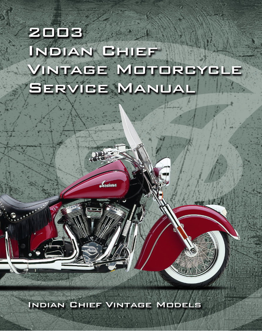2003 Indian Chief Vintage Motorcycle Service Manual preview img 1
