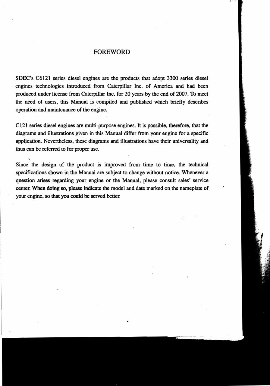 Dongfeng C6121 Diesel Engine Service Repair Manual preview img 3