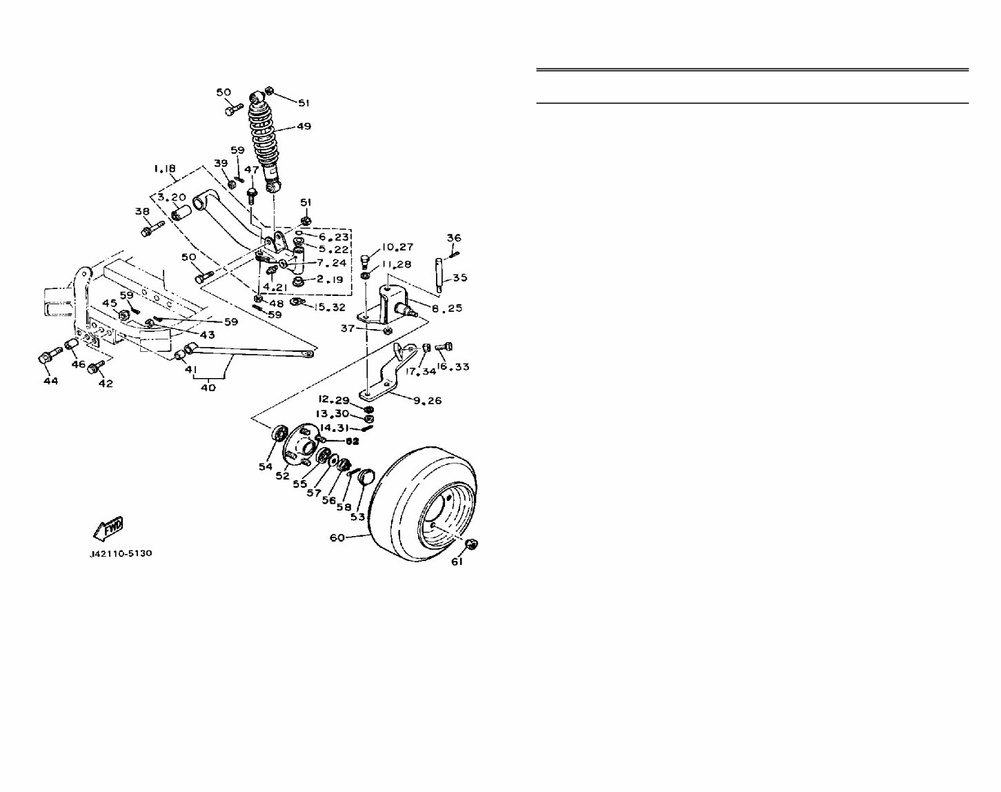 YAMAHA G3 GOLF CART Replacement Parts Manual preview img 4