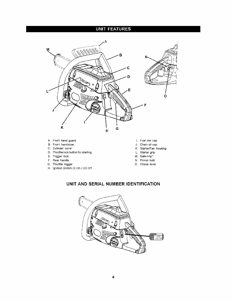HOMELITE CHAIN SAWS MASTER Service/Repair Manual preview img 4