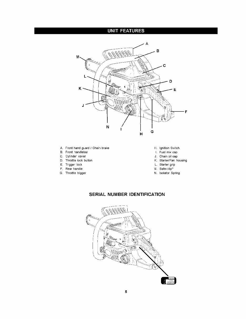 HOMELITE CHAIN SAWS MASTER Service/Repair Manual preview img 5