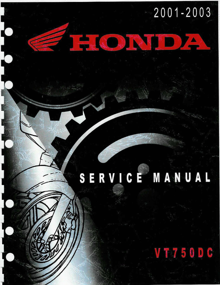 Repair Manual HONDA VT750 Shadow 750 ACE Full Service \u0026 1998-2003 Haynes  Repair Manual, image size:919x1190