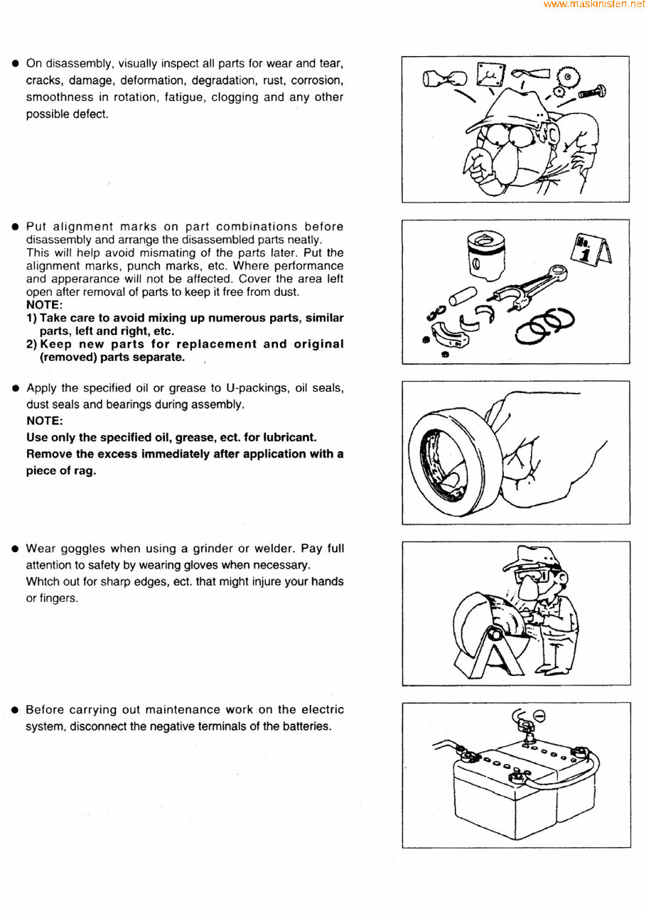 HYUNDAI D4A D4D D4DA D4AK Engine Service / Repair / Workshop Shop Manual * BEST * !! preview img 9