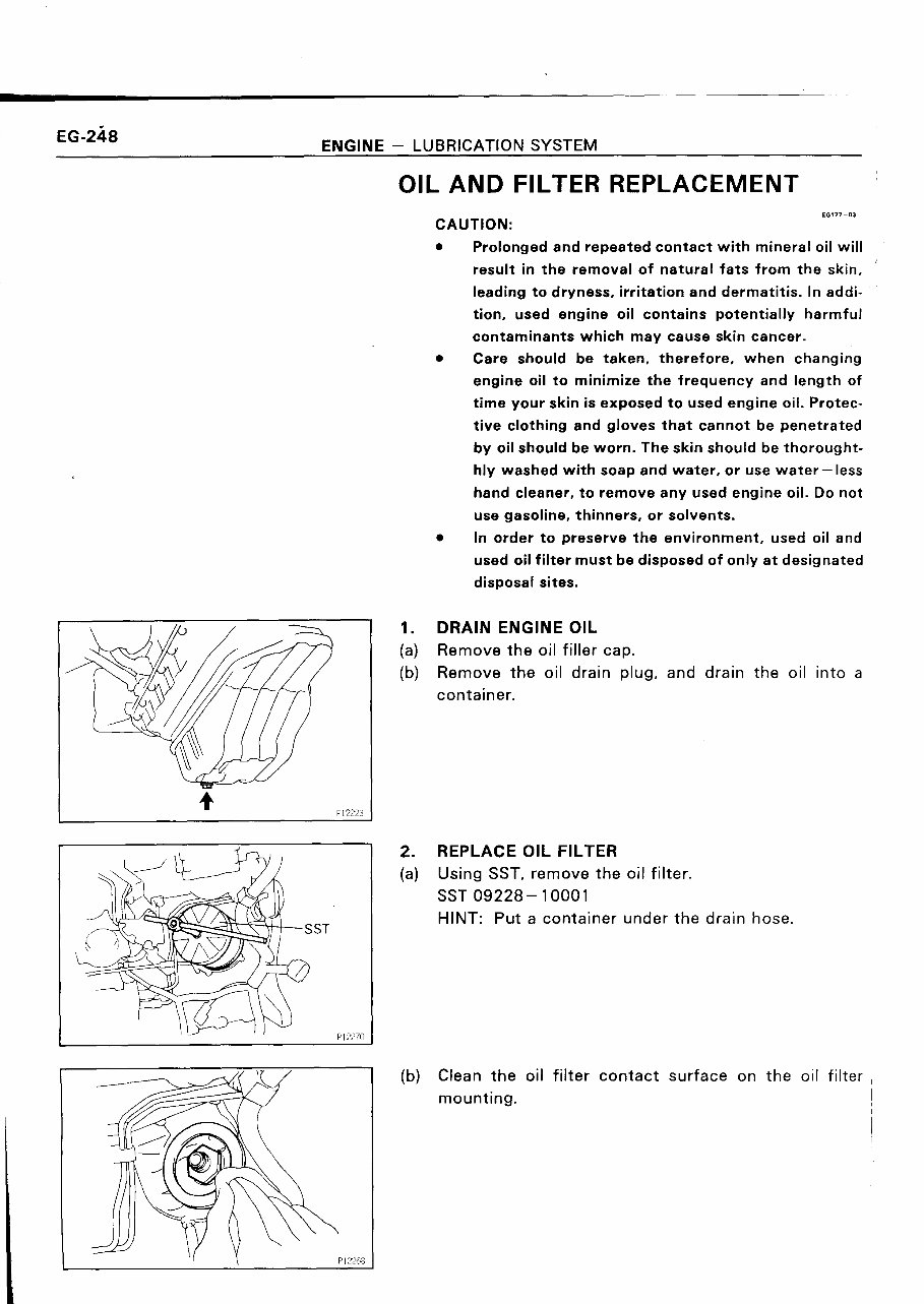 Toyota 3.0L (1KZ-T/1KZ-TE) Turbo Diesel Engine OEM Service & Repair Manual preview img 5