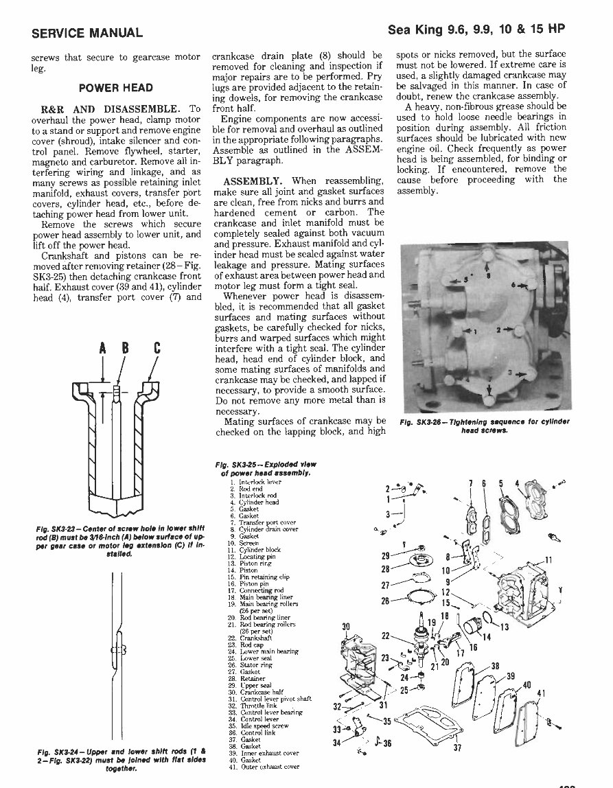 1970-1984 Sea King 9.6-15 HP Outboard Service & Repair Manual preview img 8