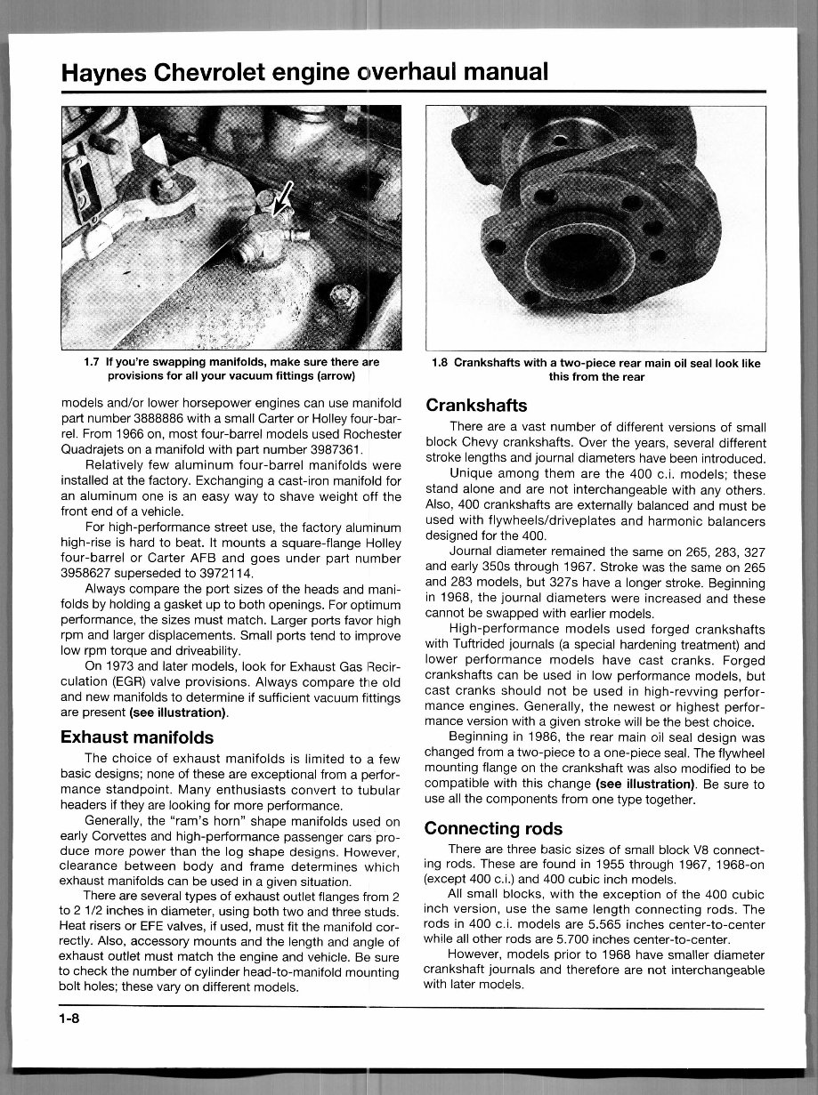 1972-1990 Chevrolet Small-Block Engine Overhaul Manual preview img 10