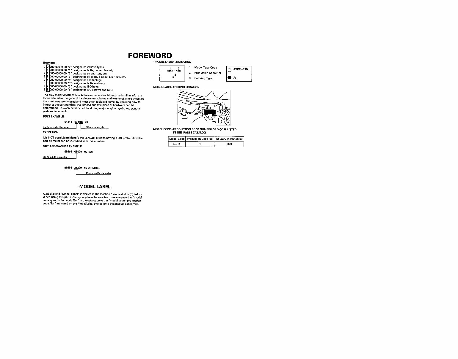 2002 Yamaha Kodiak 4x4 YFM400FAP Parts Manual Catalog preview img 4
