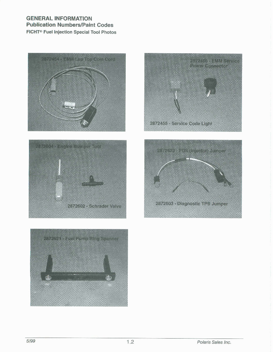 1999 Polaris Genesis 1200 Service & Repair Manual preview img 6