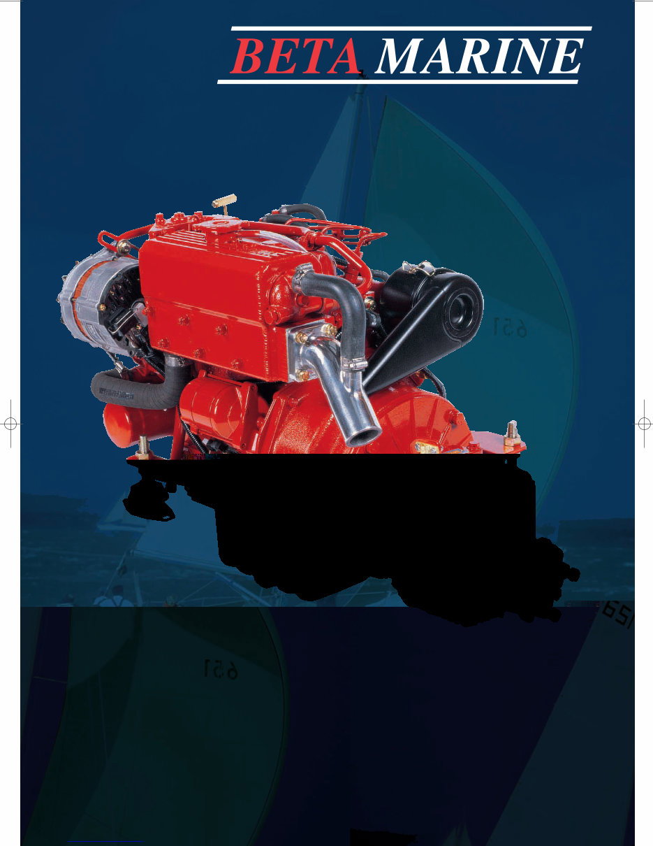 Beta Marine BD1005, BV1305 & BV105 Service Owners Manual preview img 1