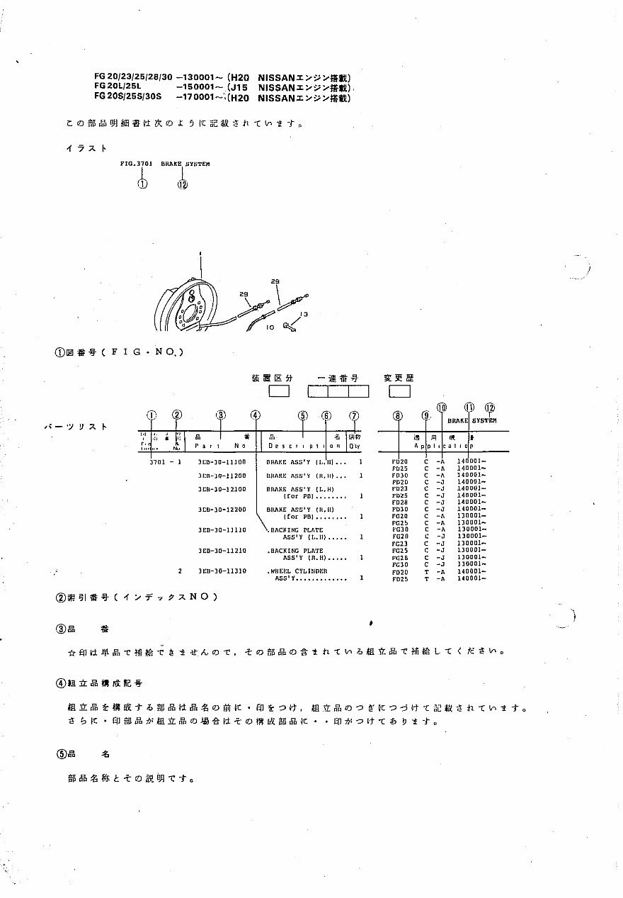 Komatsu FG20, FG25, FG30 Series Forklift OEM Parts Catalog preview img 9
