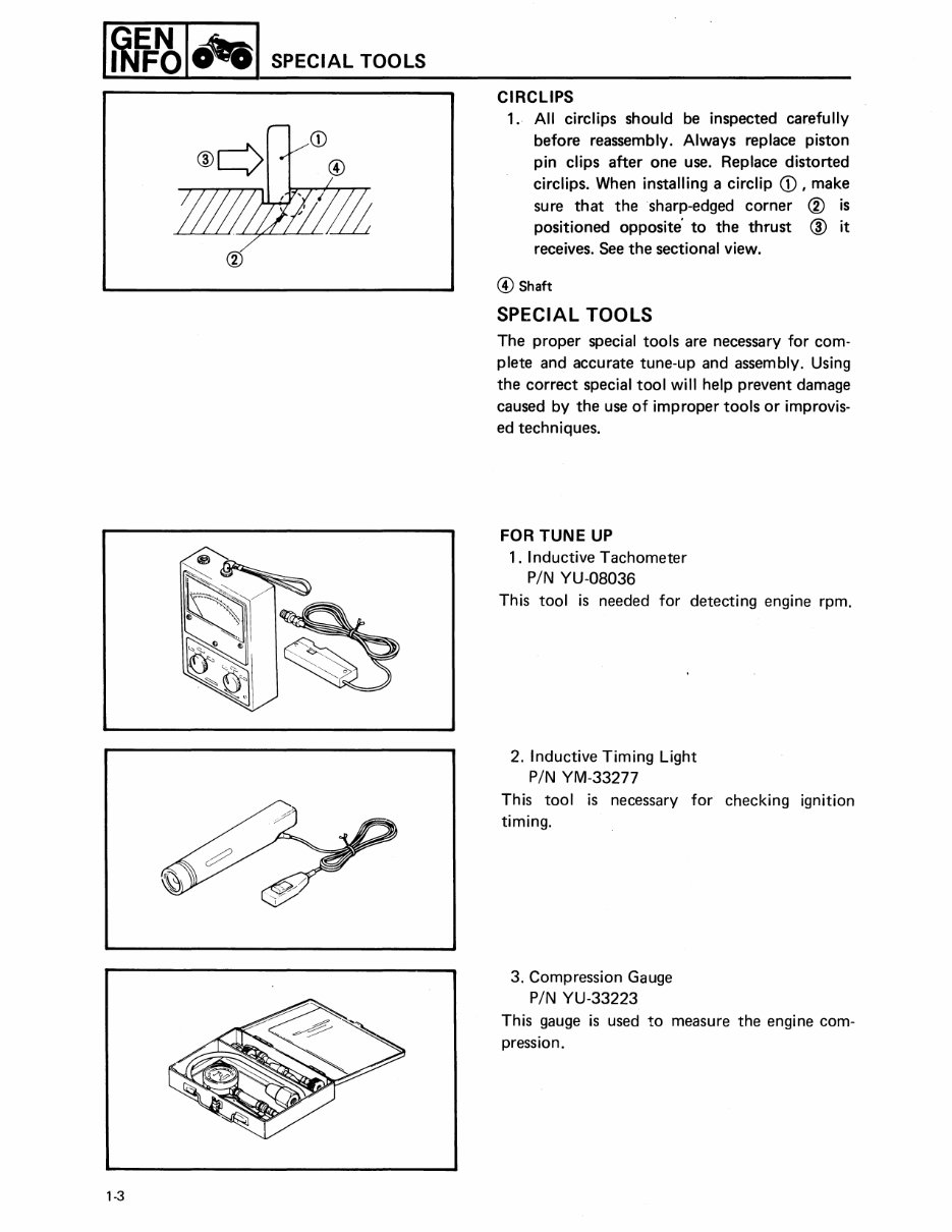 Yamaha Badger 80 service manual repair 1985-1988 YFM80 preview img 6