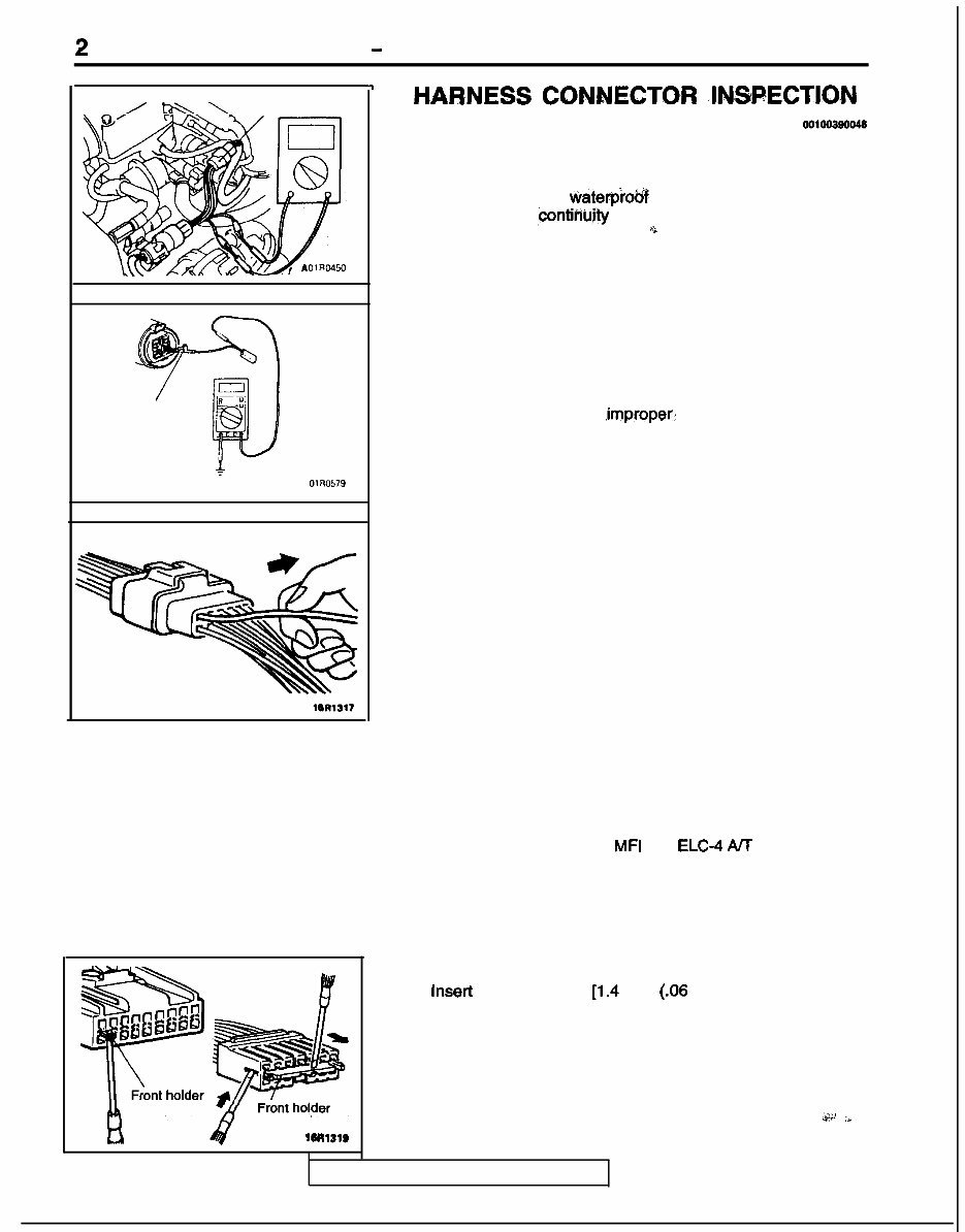 1995-1999 Mitsubishi Eclipse/Eclipse Spyder OEM Service & Repair Manual preview img 4