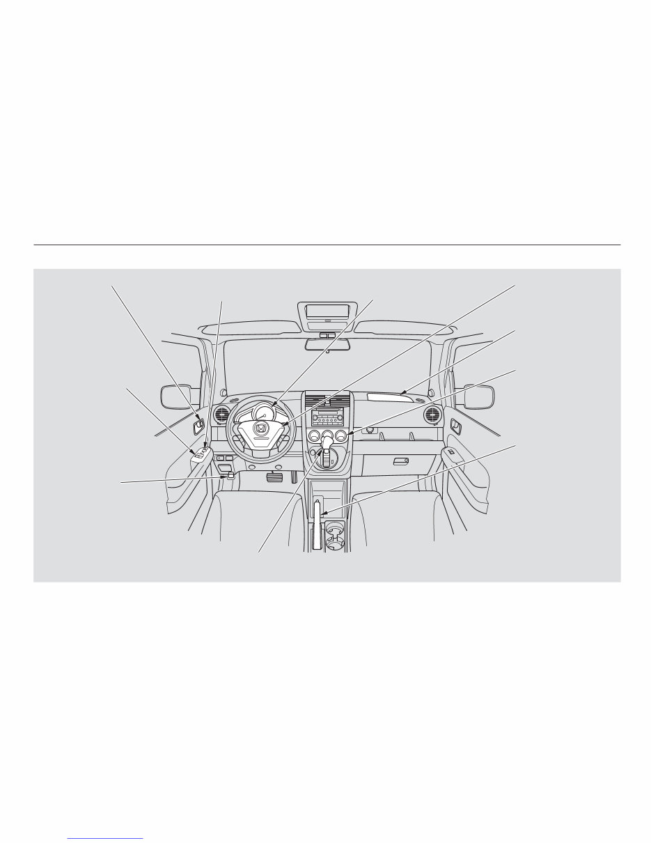 2008 HONDA Element Owners Manual preview img 8