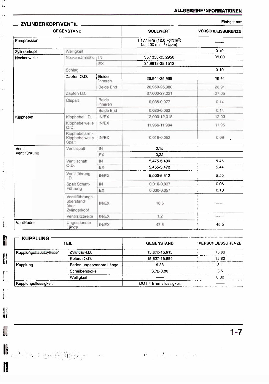 Honda GL1500CV Valkyrie (F6C) OEM Service & Repair Manual (in German) preview img 10