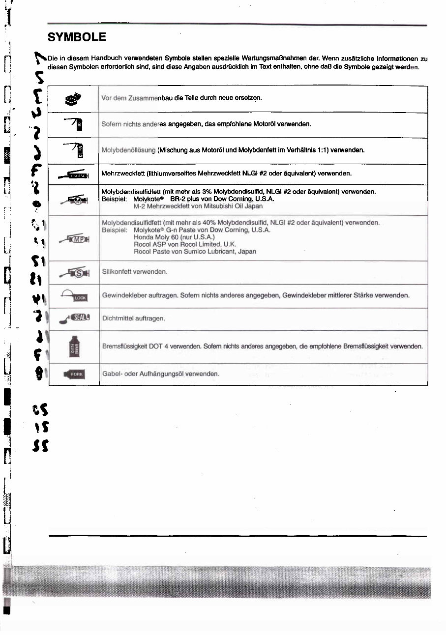 Honda GL1500CV Valkyrie (F6C) OEM Service & Repair Manual (in German) preview img 3