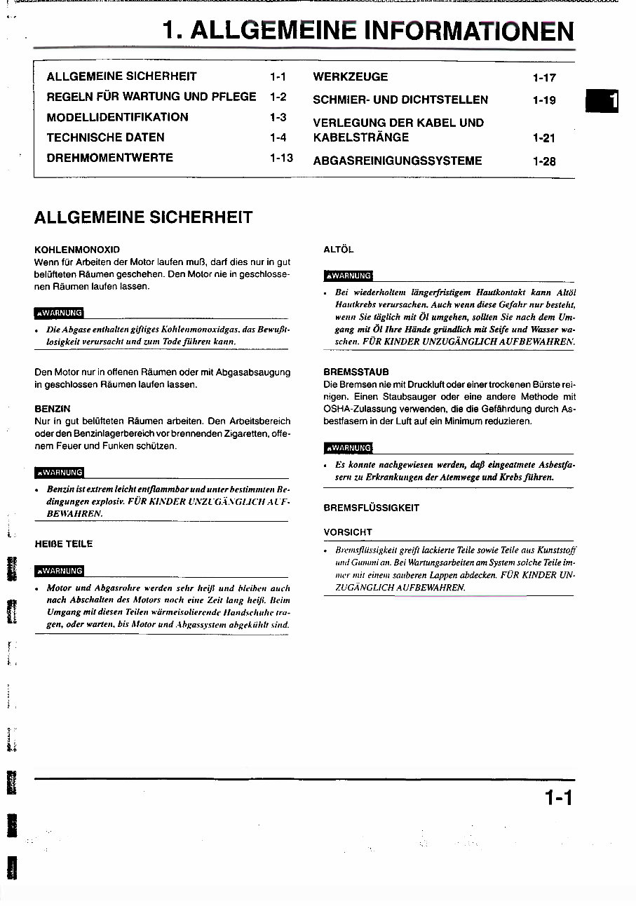 Honda GL1500CV Valkyrie (F6C) OEM Service & Repair Manual (in German) preview img 4