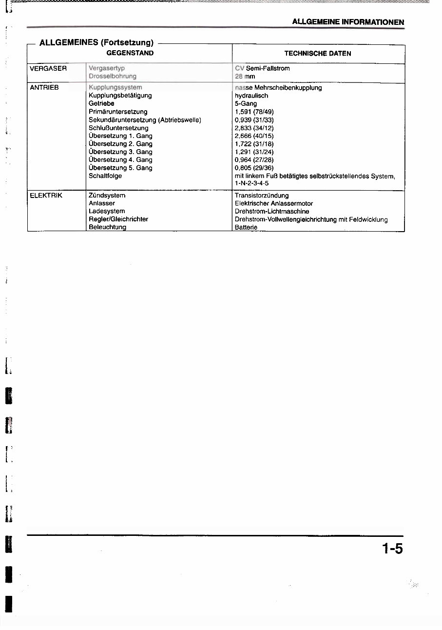 Honda GL1500CV Valkyrie (F6C) OEM Service & Repair Manual (in German) preview img 8