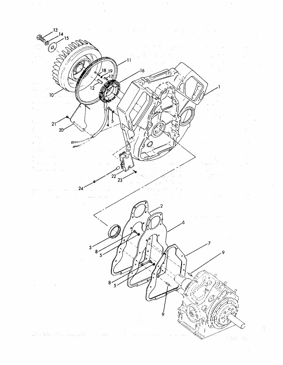 Wisconsin Engine parts manual W2 1250 IPL preview img 10