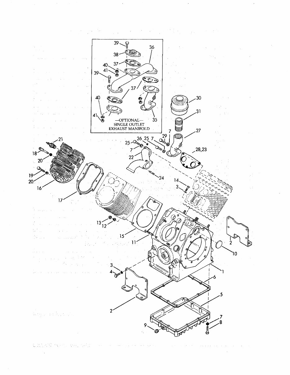 Wisconsin Engine parts manual W2 1250 IPL preview img 4