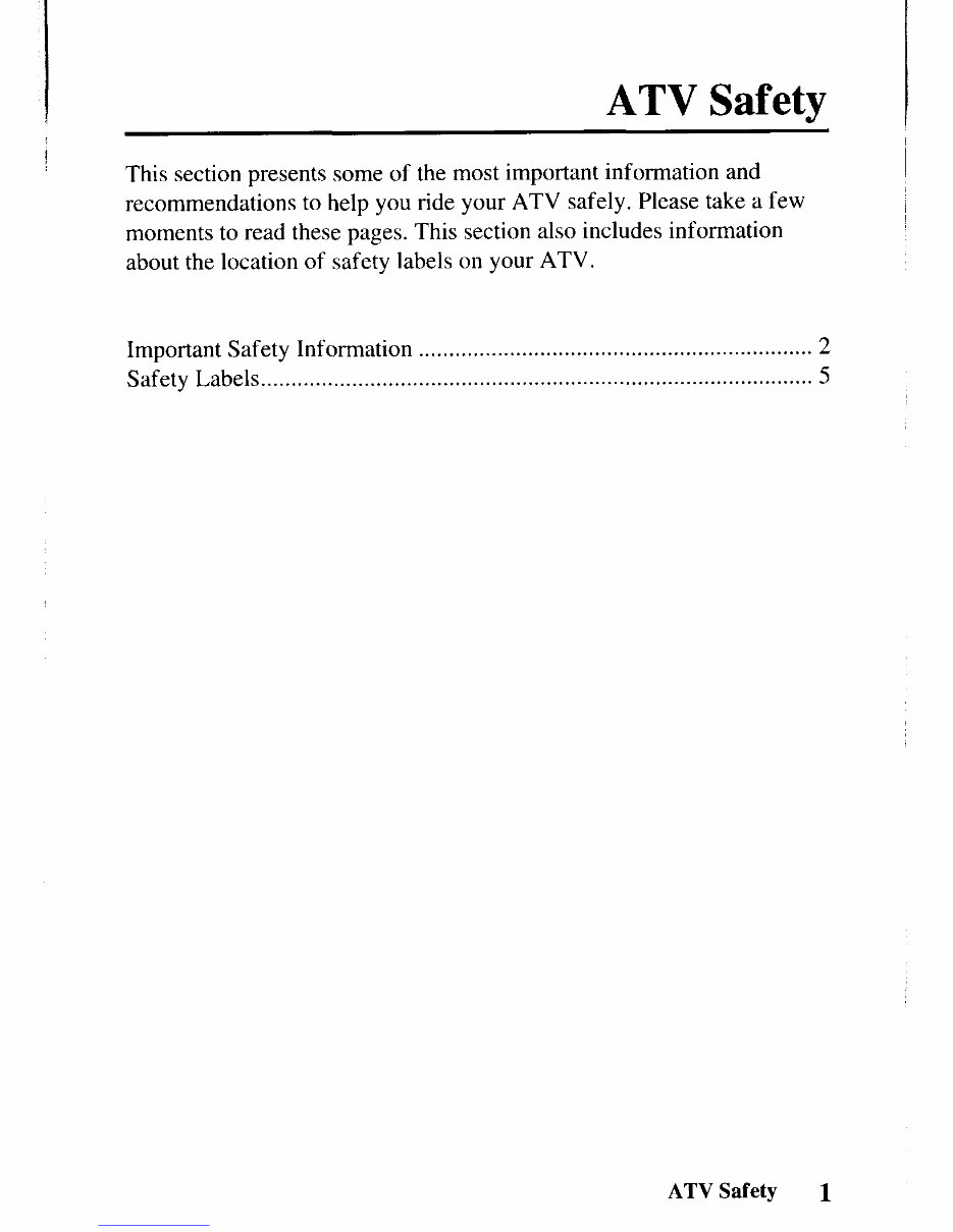 TRX500FA FOURTRAX FOREMAN RUBICON YEAR 2002 Owners Manual preview img 10