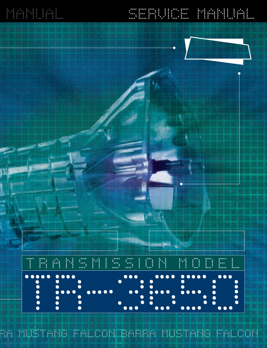 Tremec T-3650 Transmission Service Manual preview img 1