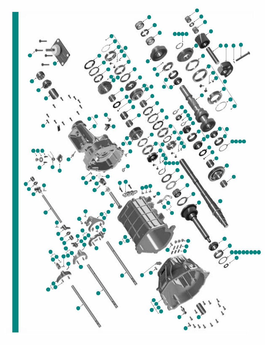 Tremec T-3650 Transmission Service Manual preview img 5