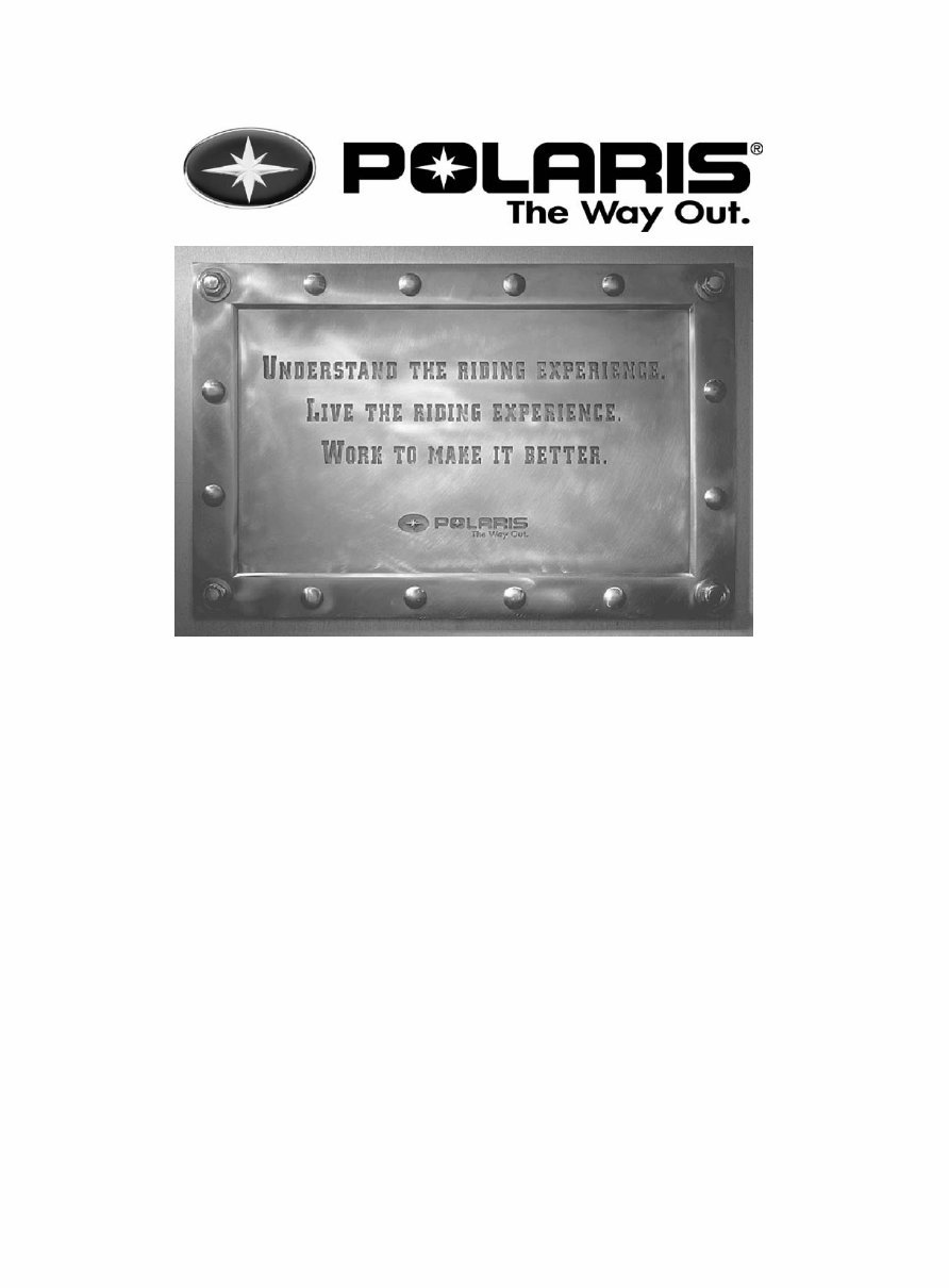 Polaris Trail Boss and Trail Blazer 330 COMPLETE OFFICIAL FACTORY Service / Repair / Full Workshop Manual preview img 2