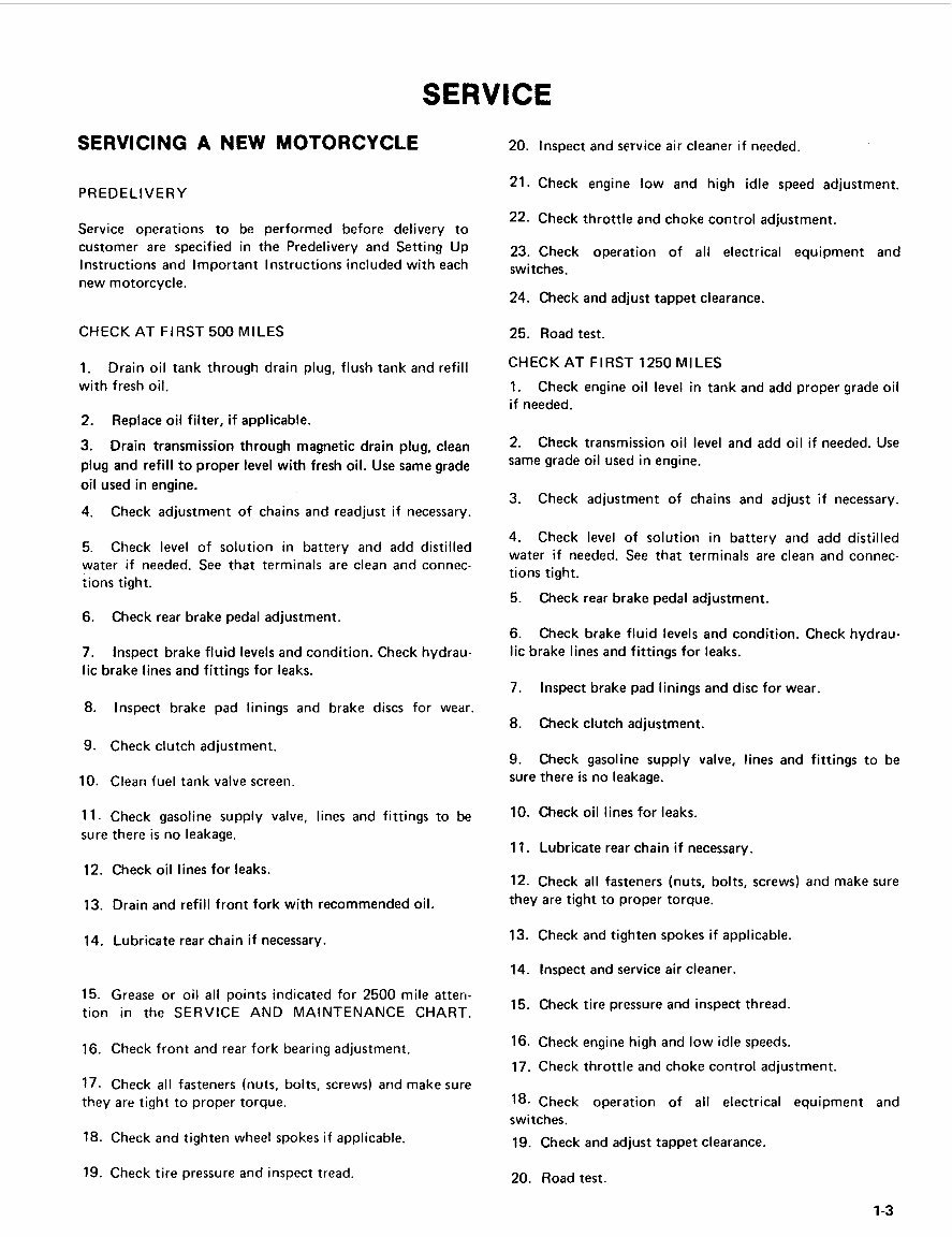 1979 HARLEY DAVIDSON XLH / XLCH-1000 Motorcycle Service Manual preview img 10