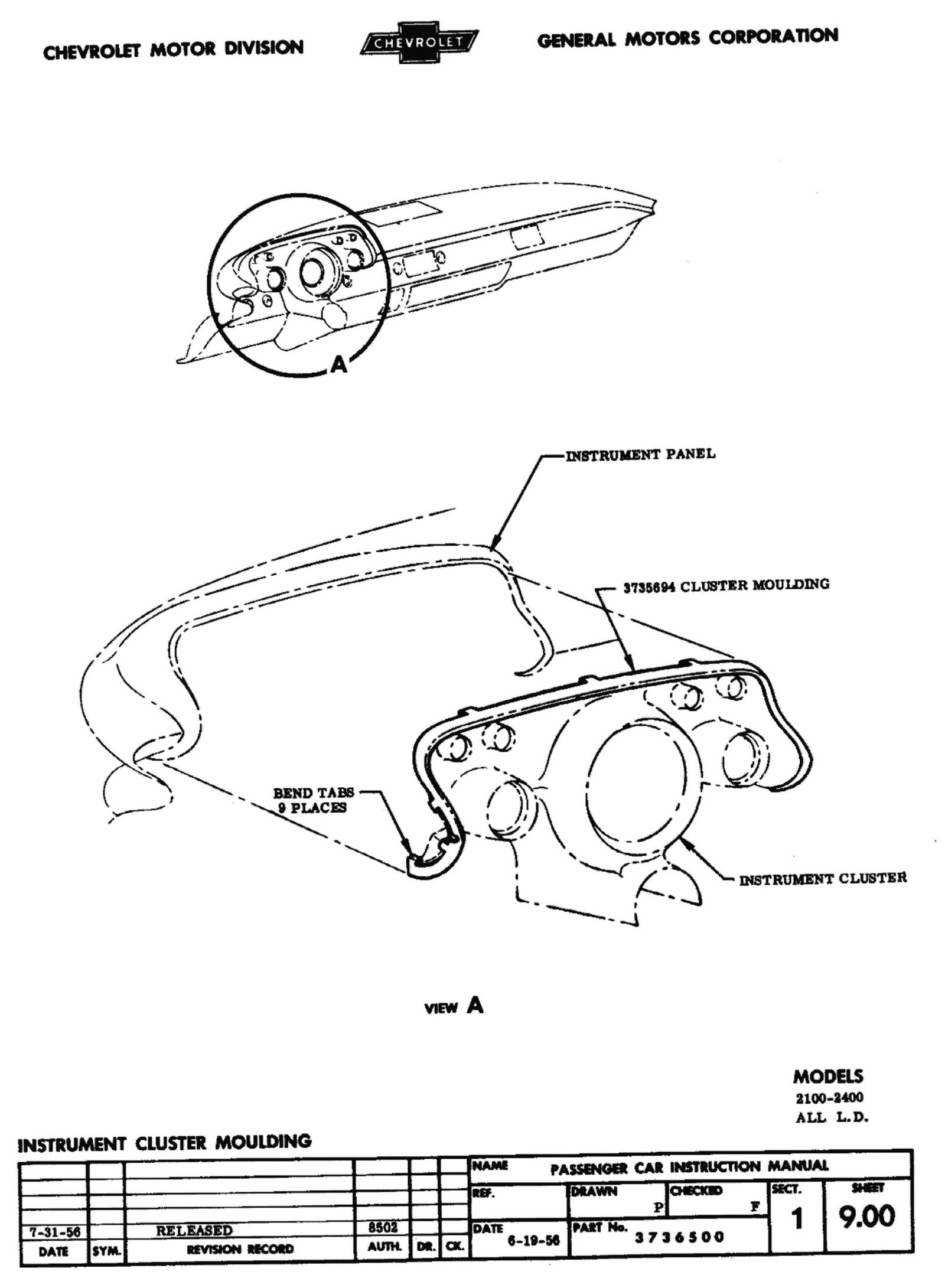 1957 Chevrolet Passenger Cars Assembly Manual preview img 10