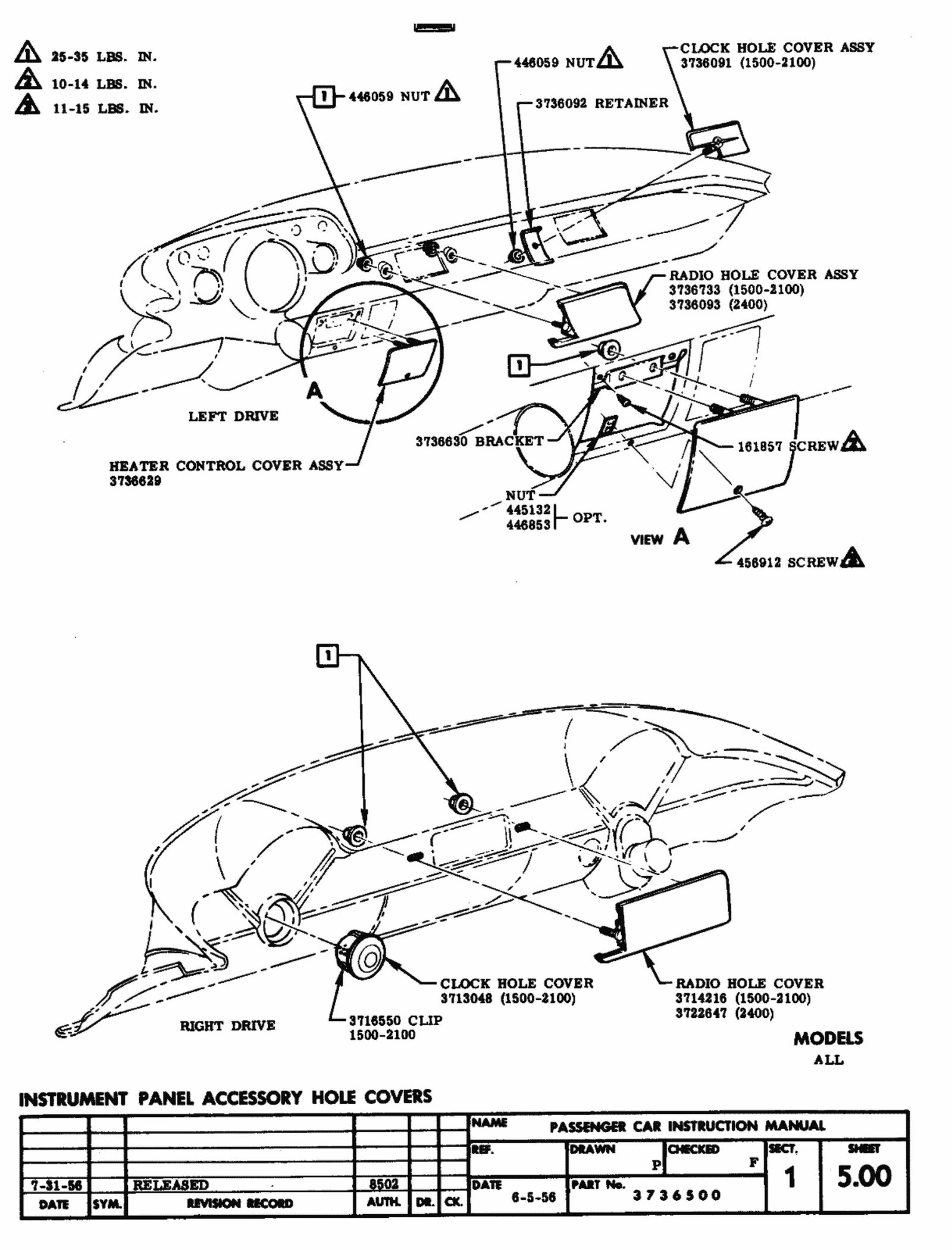 1957 Chevrolet Passenger Cars Assembly Manual preview img 6