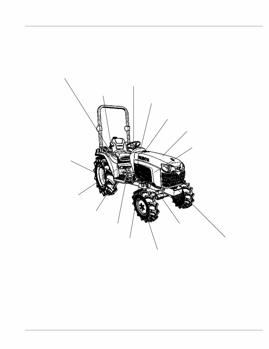 KUBOTA B3030 HSD Tractor Parts Manual ILLUSTRATED LIST IPL preview img 2
