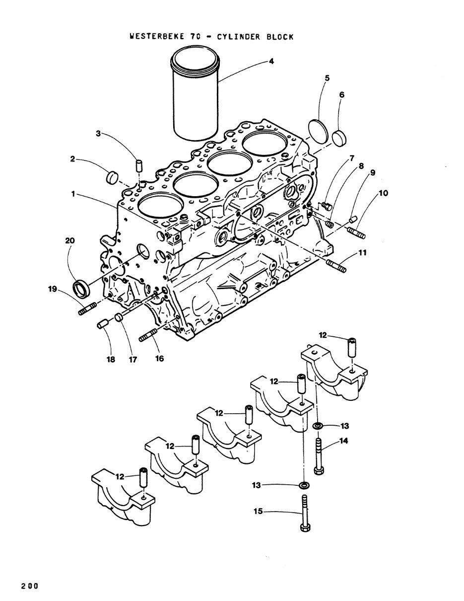 WESTERBEKE 70 100 Marine Diesel Engine Service Repair Manual preview img 5