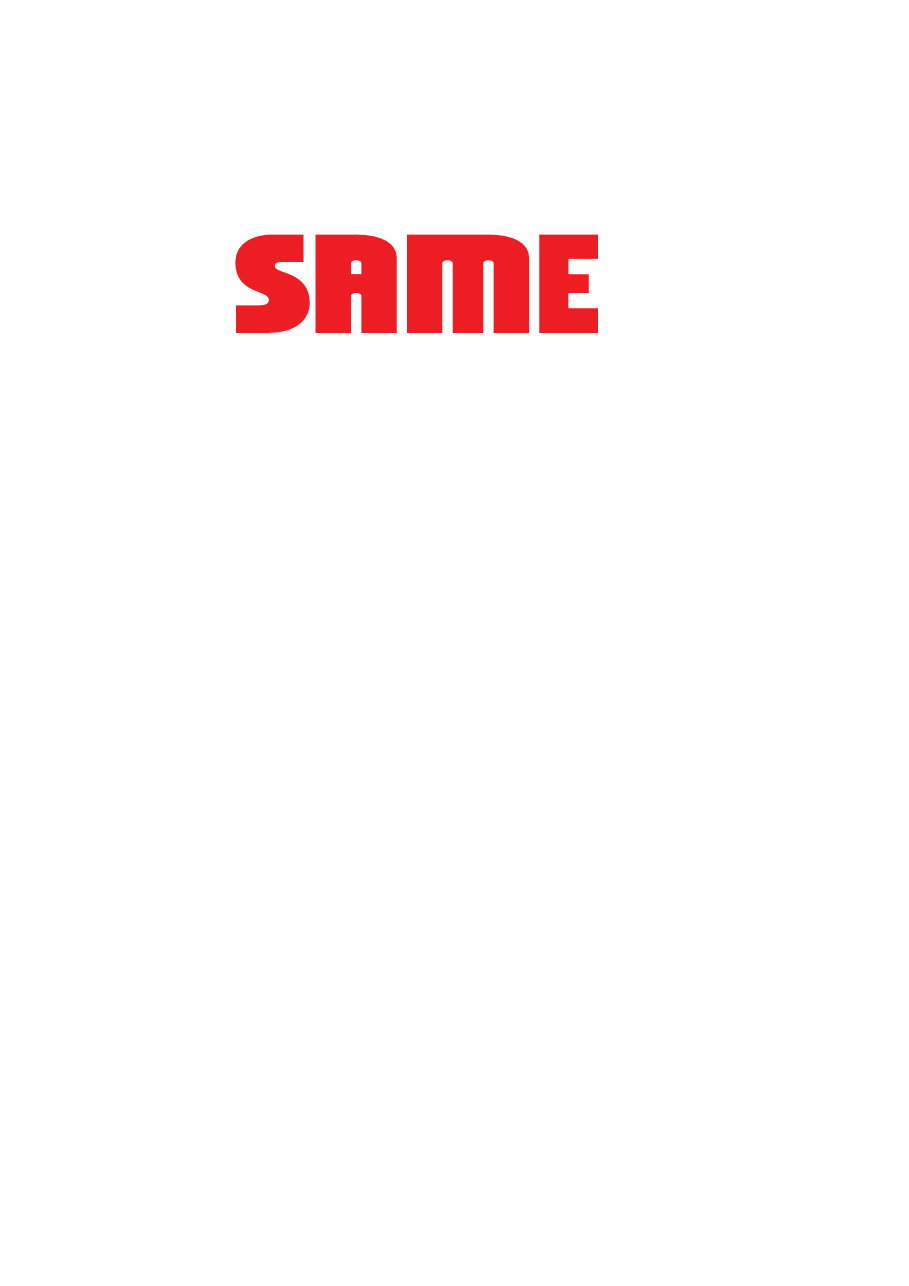 SAME Diamond 265 Factory Service & Work Shop Manual preview img 1