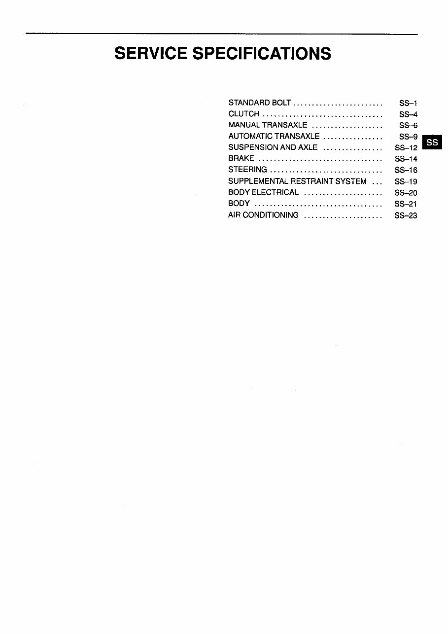 Toyota Echo Workshop Repair And Service Manual preview img 1