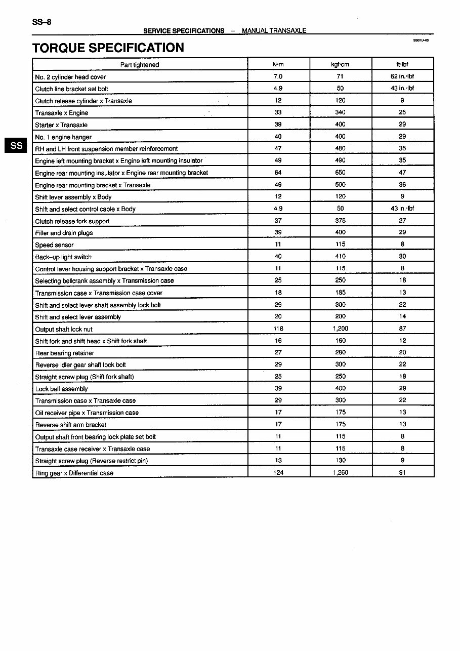 Toyota Echo Workshop Repair And Service Manual preview img 10
