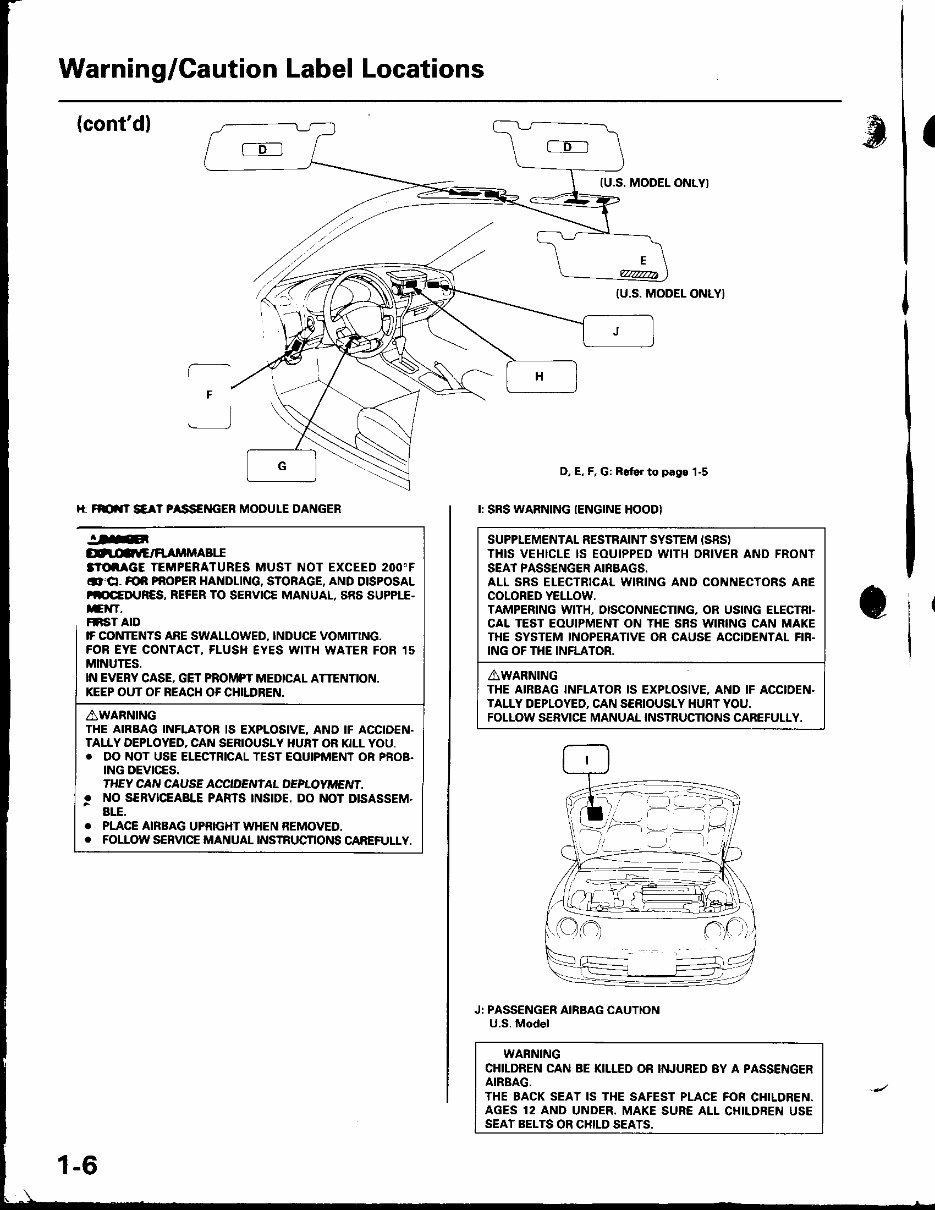1998-2001 Acura Integra Service & Repair Manual preview img 7