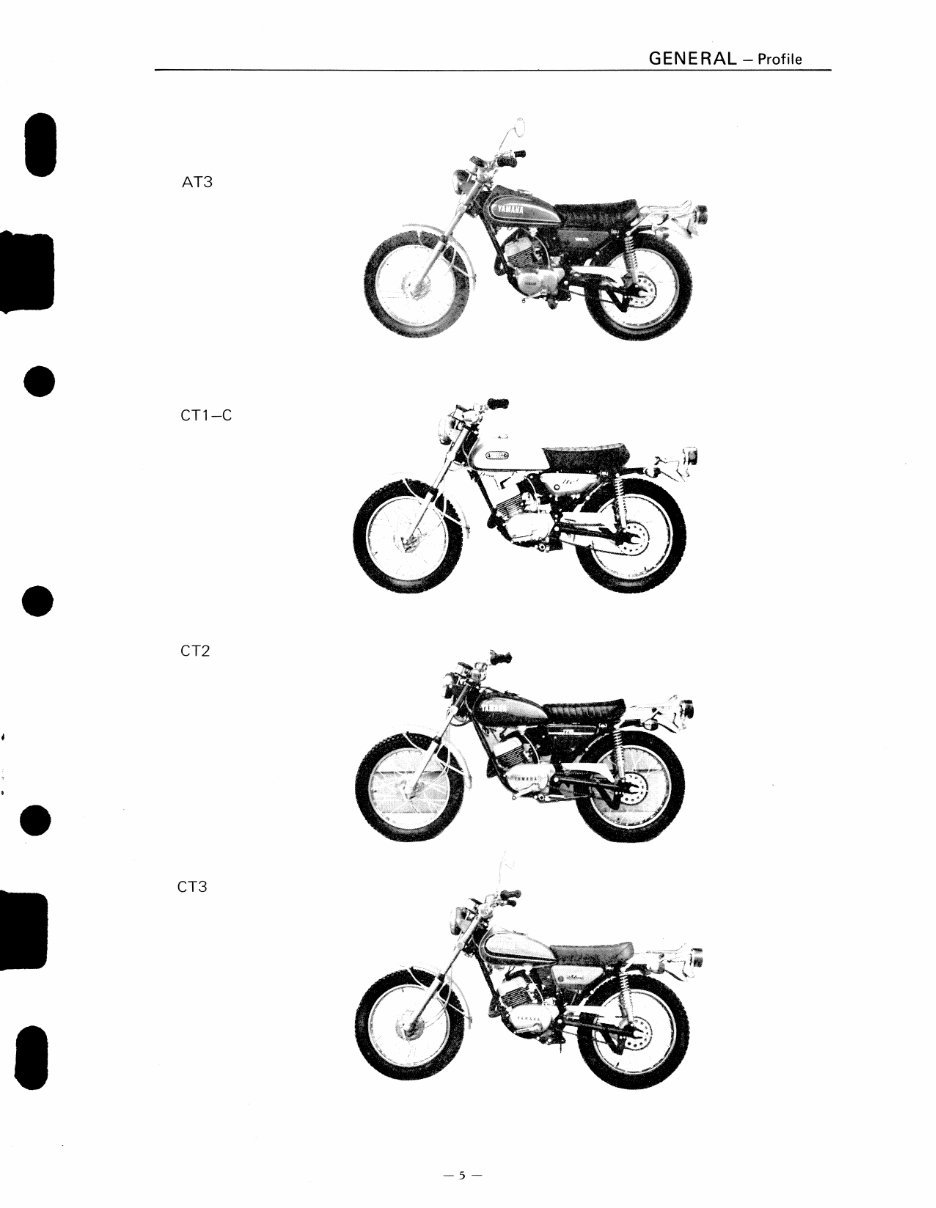 1971-1973 Yamaha CT1C, CT2, CT3 100cc-175cc Enduro Motorcycle Service & Repair Manual preview img 7