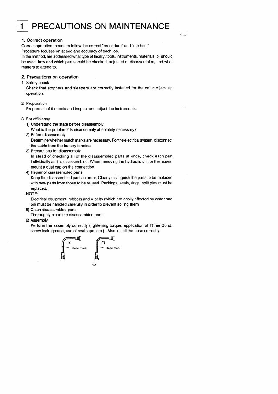 Hanix H08B Excavator Service and Parts Manual preview img 5
