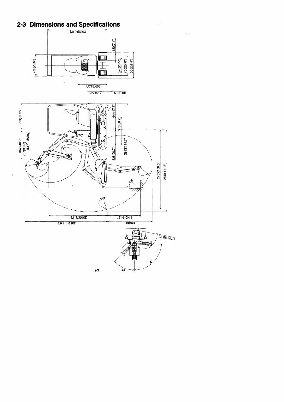 Hanix H08B Excavator Service and Parts Manual preview img 9